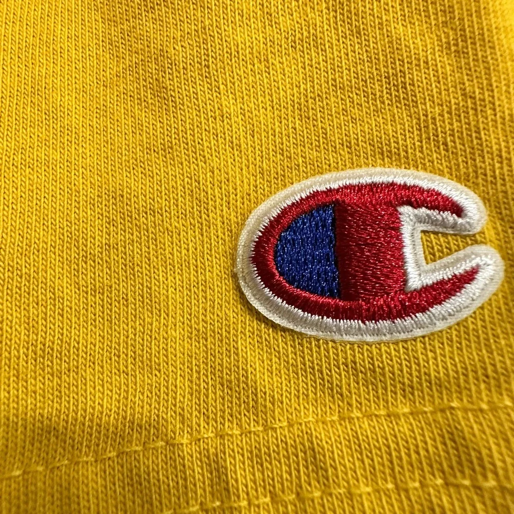 Champion Mustard Yellow Phys.Ed Graphic Tee Size Medium NWOT - Picture 5 of 5